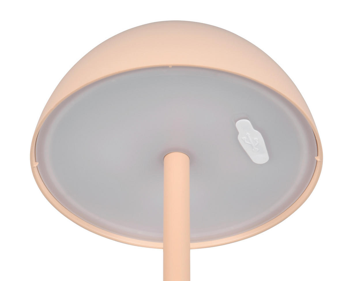 STOLNÍ LAMPA NA BATERIE 13,5/30 cm - pískové barvy, Trend, plast (13,5/30cm)