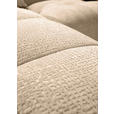 ECKSOFA Schlammfarben Flachgewebe  - Schlammfarben/Schwarz, KONVENTIONELL, Kunststoff/Textil (170/280cm) - Carryhome