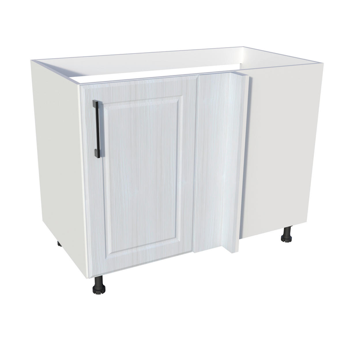 MOSOGATÓ-ALSÓSZEKRÉNY - fehér, Basics, faalapú anyag (100-115/82/56cm) - Carryhome