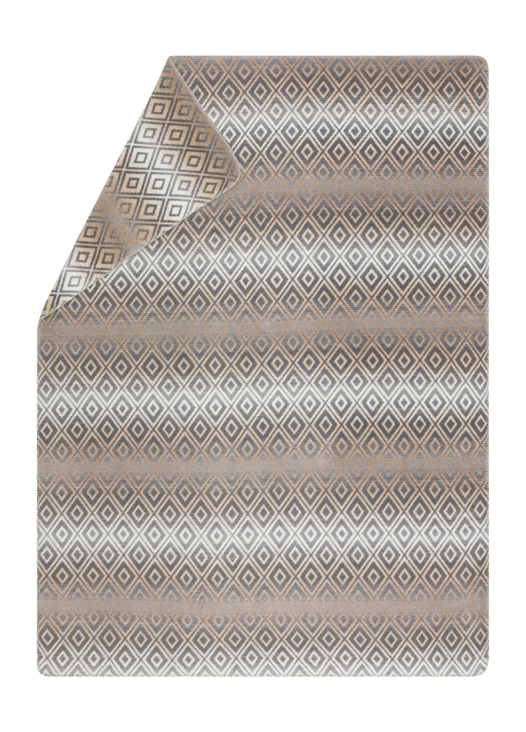 DECKE 150/200 cm  - Dunkelgrau, Basics, Textil (150/200cm) - David Fussenegger