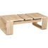 COUCHTISCH rechteckig Eichefarben - Eichefarben, Design, Holzwerkstoff (102-127/42/60cm) - CARRYHOME