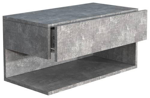 NACHTSCHRANK 60/30/32 cm - Grau, MODERN, Holzwerkstoff (60/30/32cm) - MID.YOU