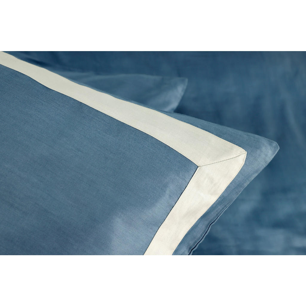 Thumbnail - Wendebettwäsche Marcel.Remus.Design - Son Vida blau, Blau, Weiß, Textil, Streifen, 155x220 cm, pflegeleicht, hautfreundl...