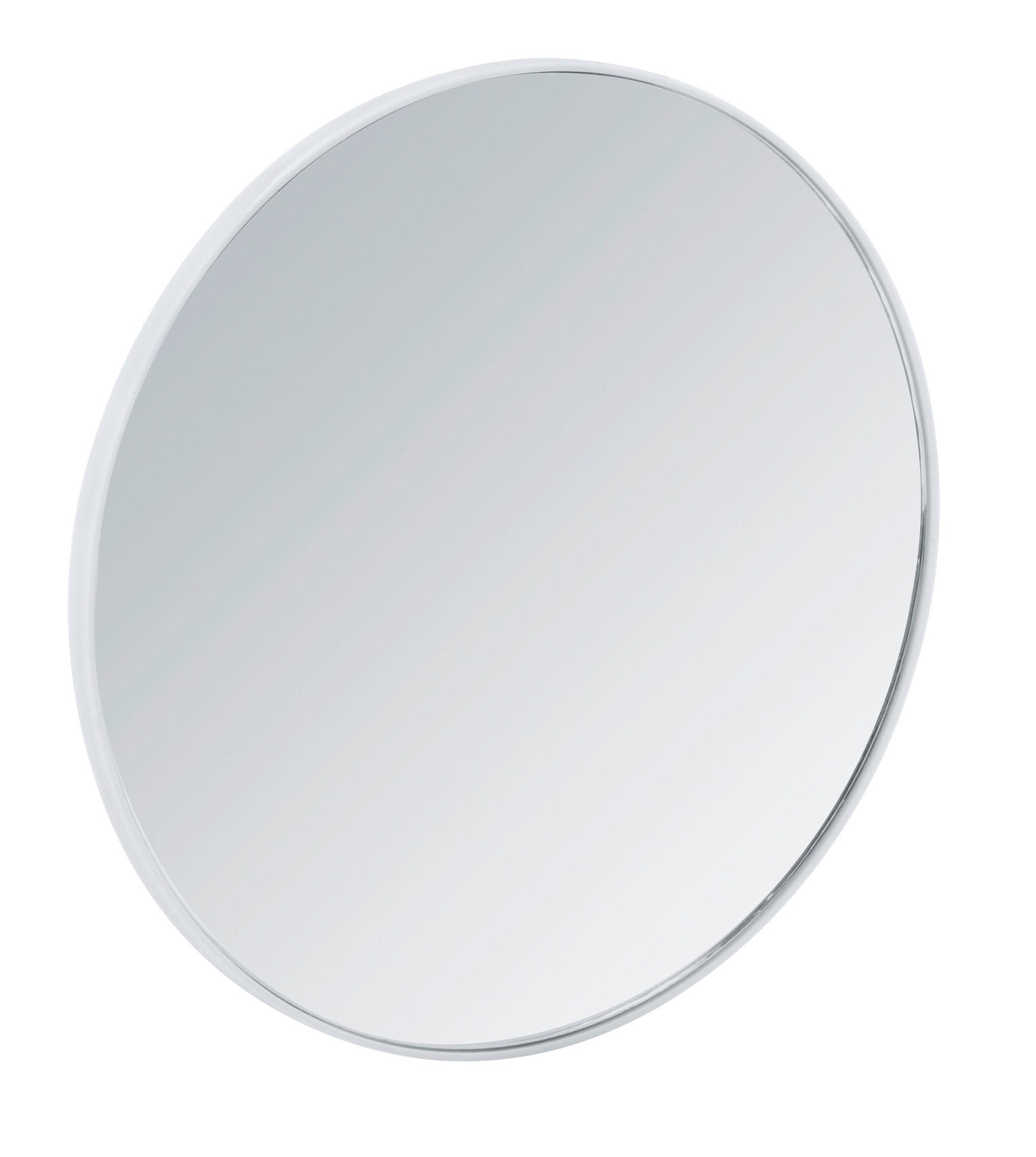 SCHMINKSPIEGEL  - Silberfarben, Basics, Glas (12/12/0,5cm) - Wenko