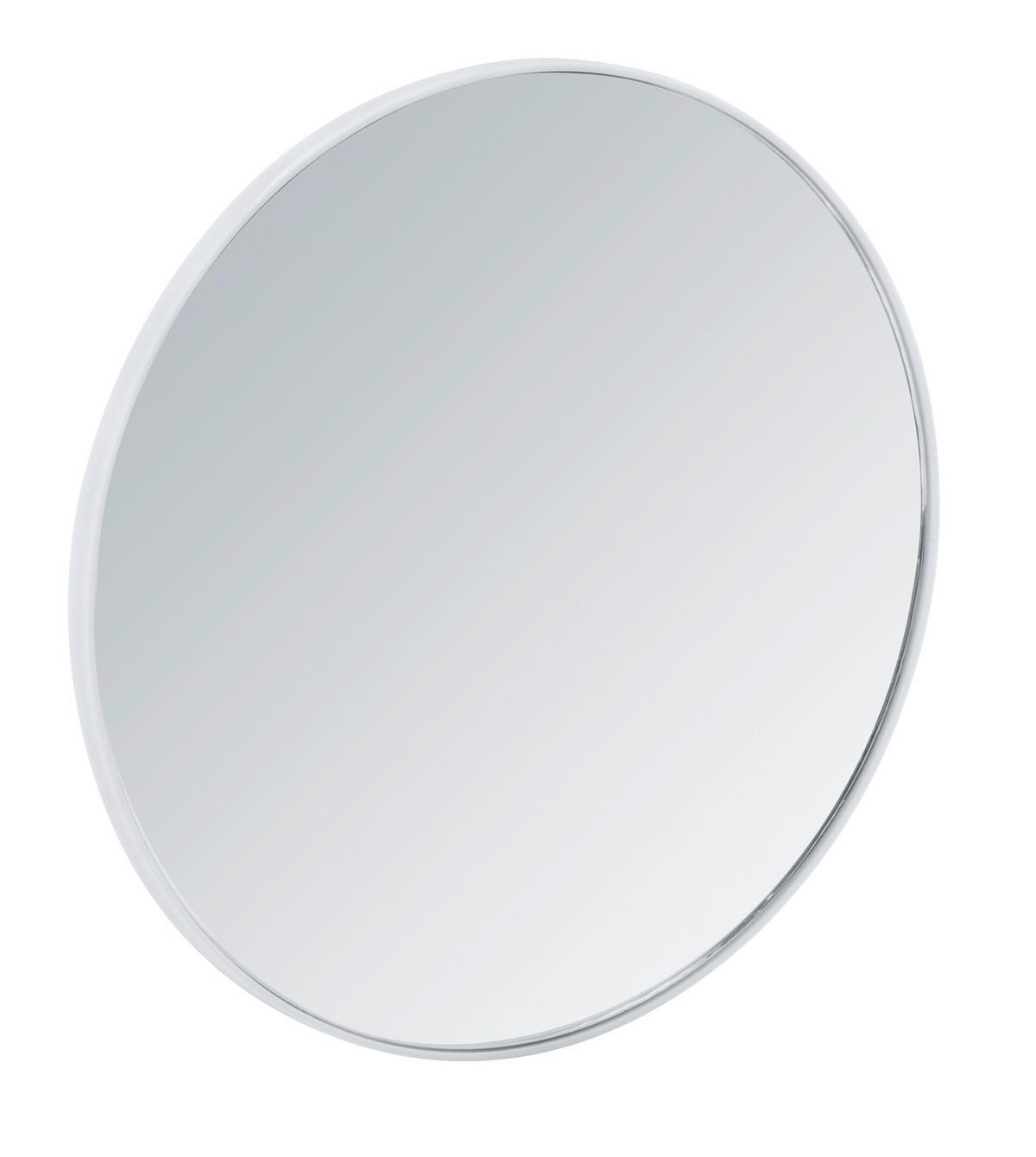 SCHMINKSPIEGEL  - Silberfarben, Basics, Glas (12/12/0,5cm) - Wenko