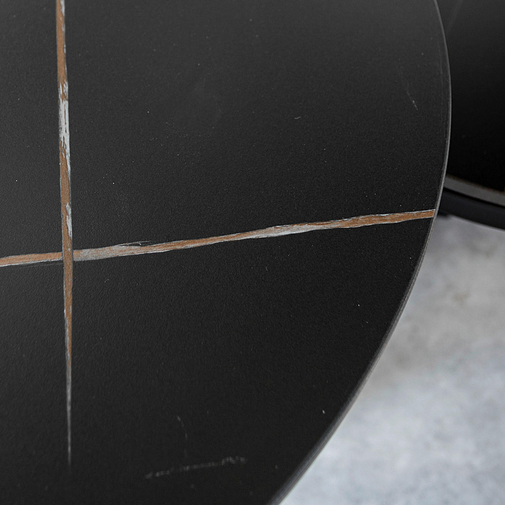 Thumbnail - Mid.you Couchtisch, Schwarz, Metall, Stein, rund, 68.5x43x68.5 cm, Wohnzimmer, Wohnzimmertische, Couchtische