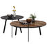 COUCHTISCH in Metall, Holzwerkstoff 86/35 cm - Schwarz/Braun, Design, Holzwerkstoff/Metall (86/35cm) - Carryhome COUCHTISCH in Metall, Holzwerkstoff 86/35 cm - Schwarz/Braun, Design, Holzwerkstoff/Metall (86/35cm) - Carryhome