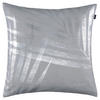 KISSENHÜLLE J!Fine-Leaf 50/50 cm  - Anthrazit/Silberfarben, Basics, Textil (50/50cm) - Joop!