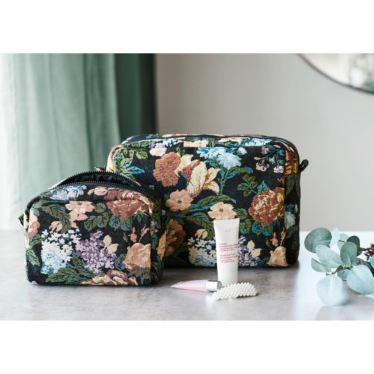 KOSMETIKTASCHENSET Zoe  - Multicolor, Basics, Textil