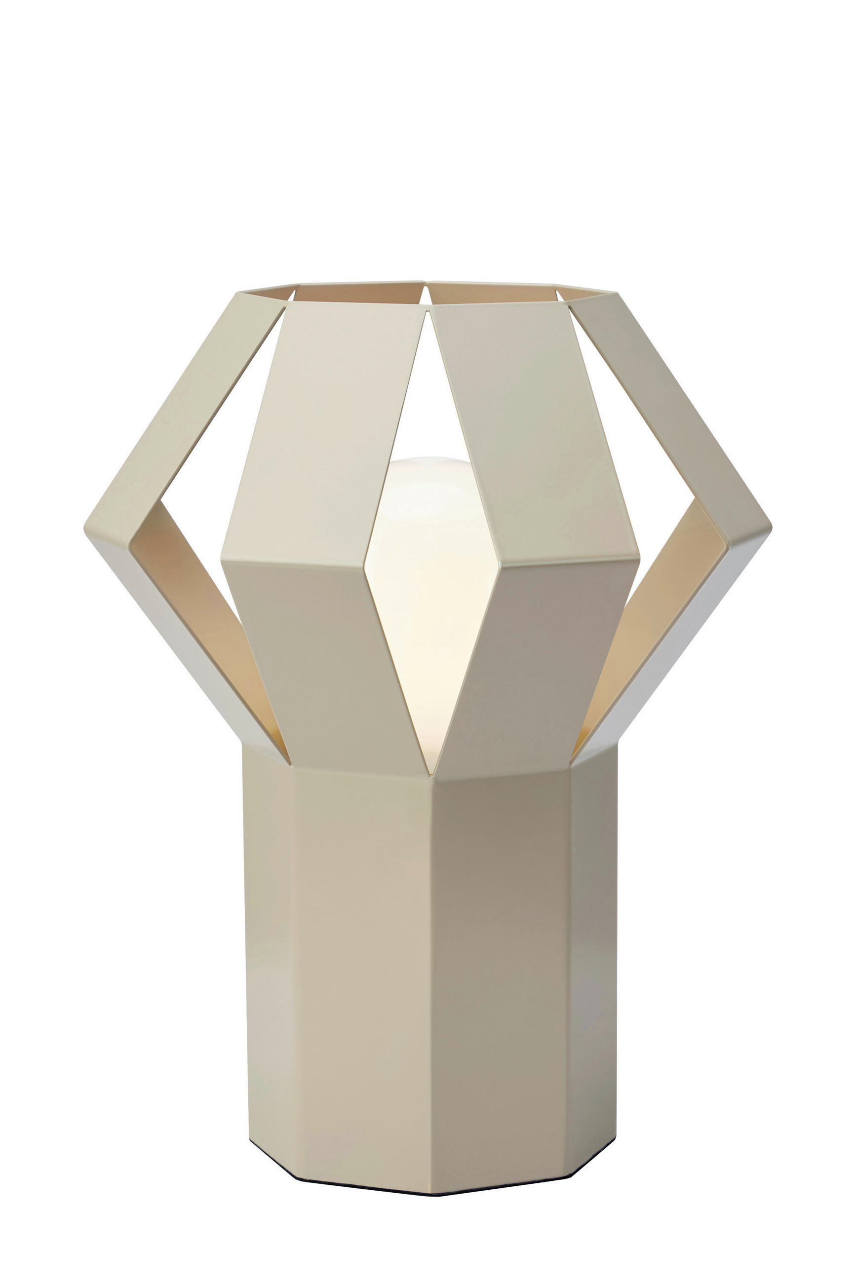 TISCHLEUCHTE Octa 21/27/21 cm  - Beige, Basics, Metall (21/27/21cm) - Markslöjd