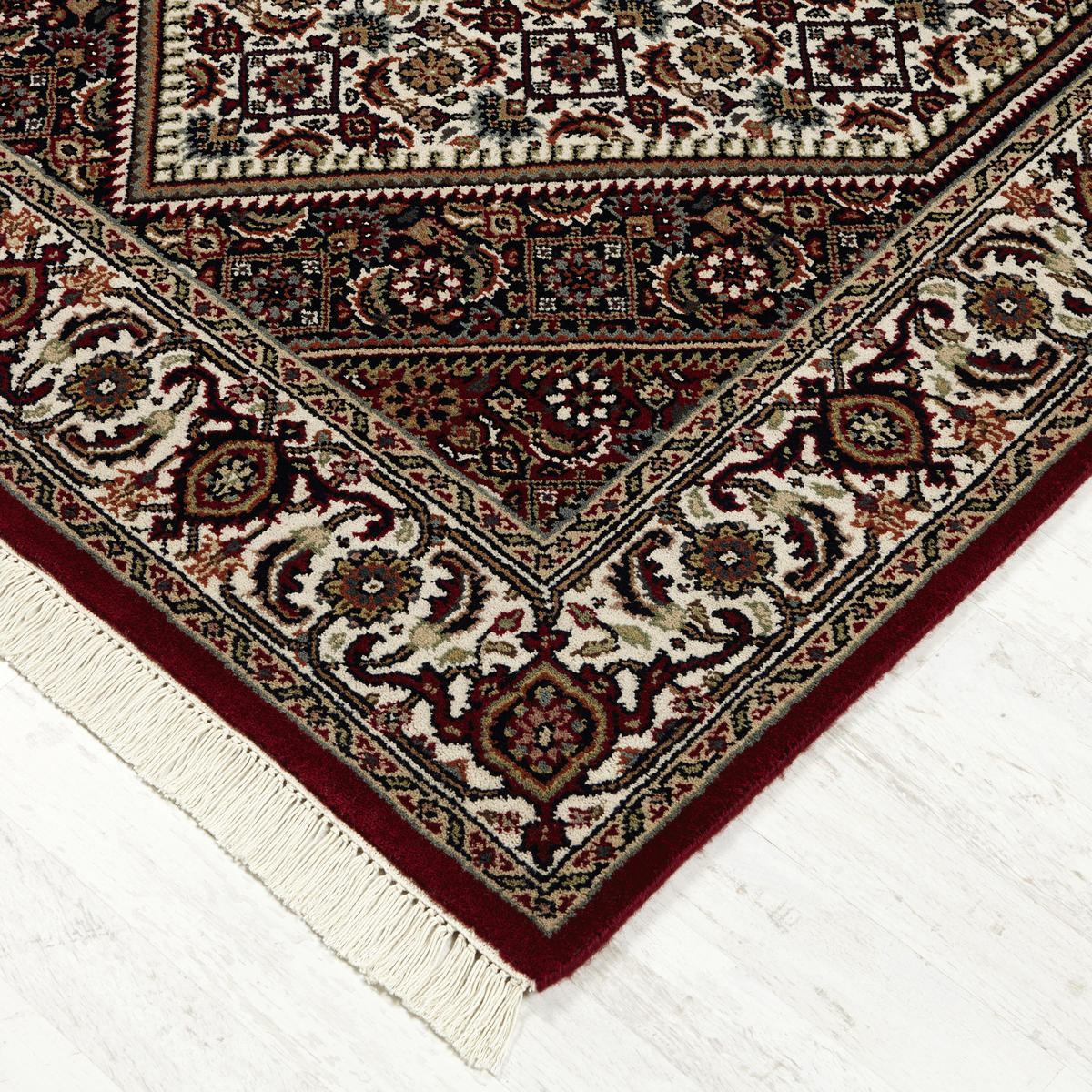 ORIENTÁLNÍ KOBEREC, 70/140 cm, hnědá, krémová - krémová/hnědá, Konvenční, textil (70/140cm) - Cazaris
