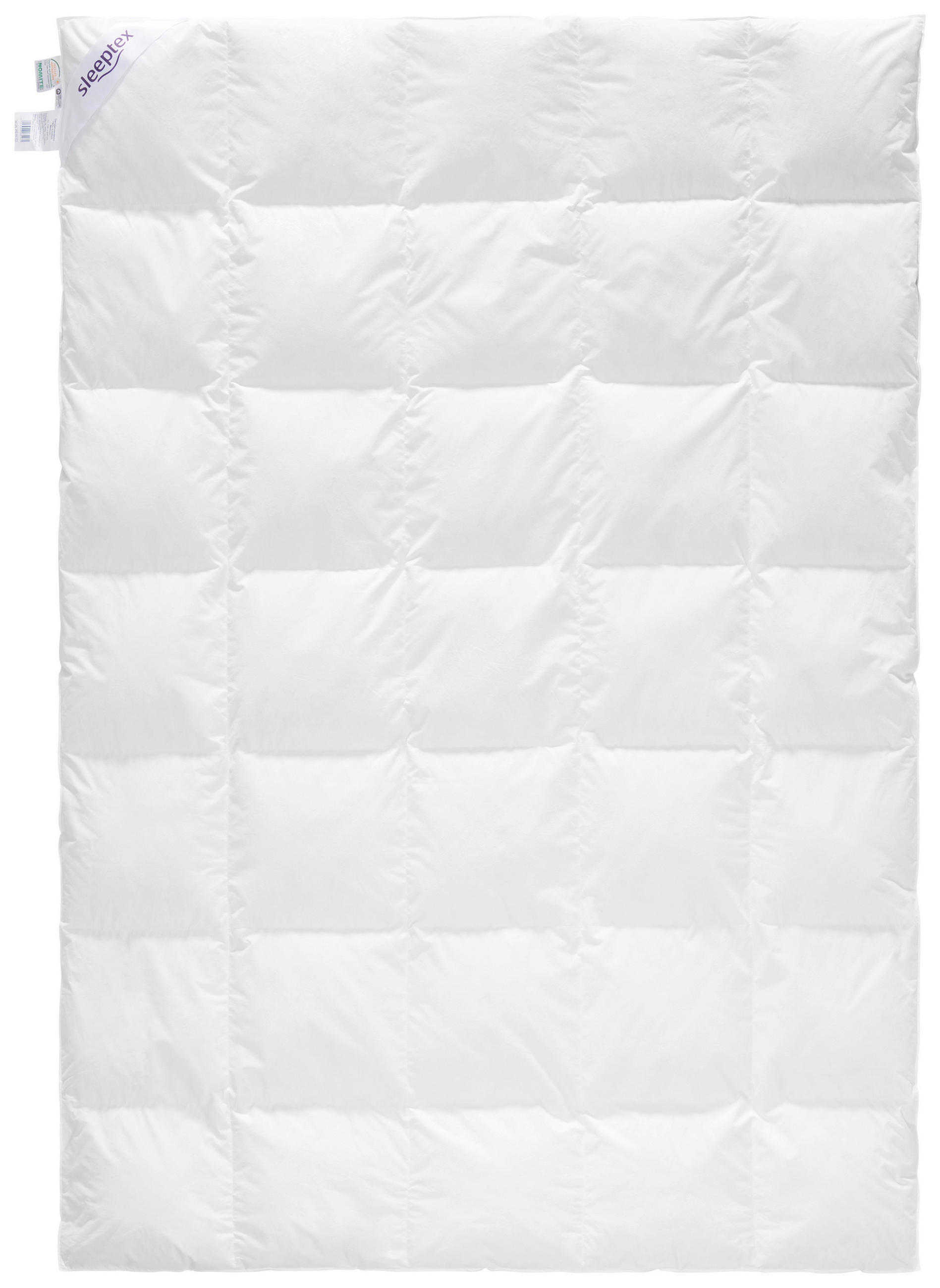 CELOROČNÍ PŘIKRÝVKA, 140/200 cm, prachové peří - bílá, Basics, textil (140/200cm) - Sleeptex