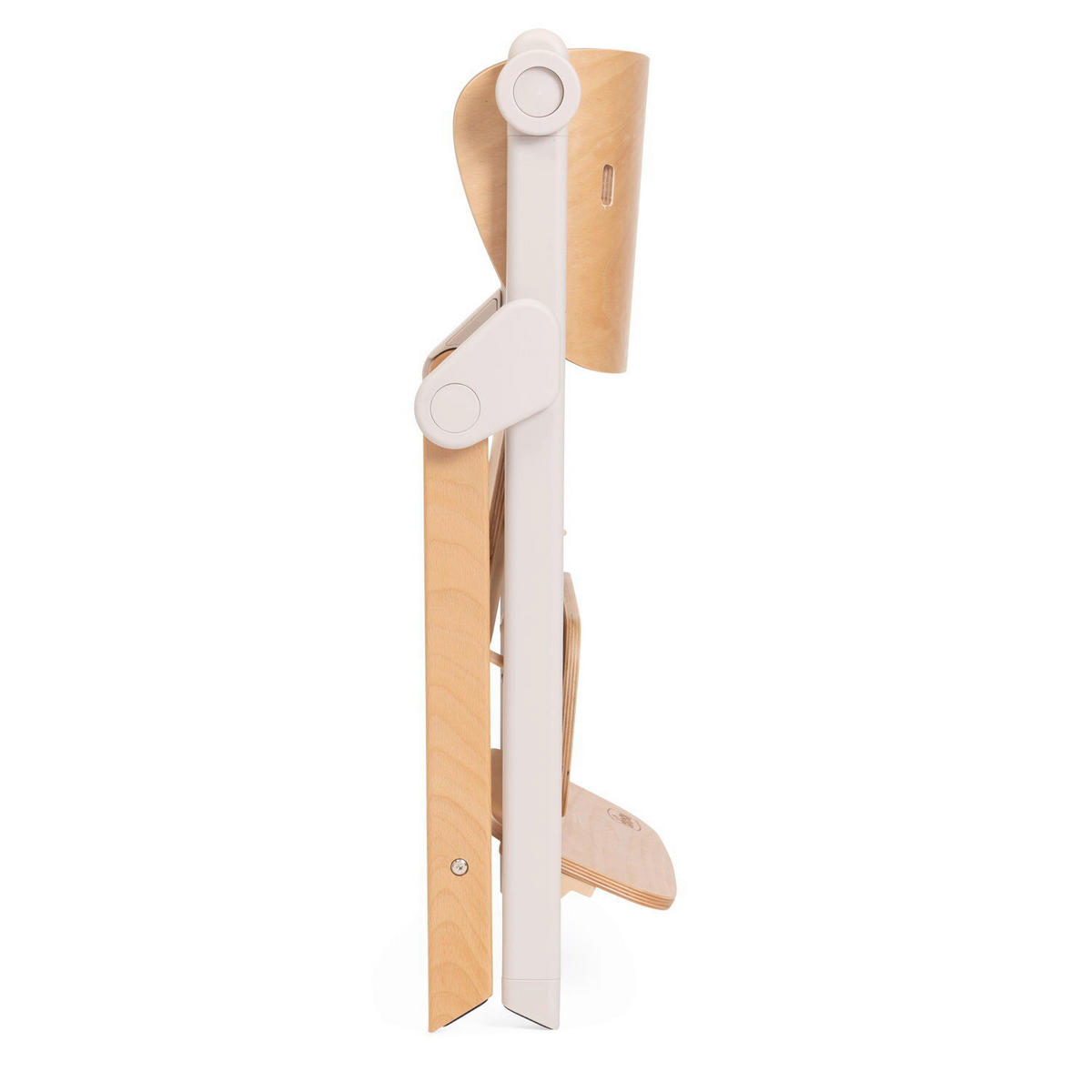 HOCHSTUHL Meraviglia Buchefarben, Hellgrau Fossil/Buche  - Buchefarben/Hellgrau, Basics, Holz/Kunststoff (44/63-83/55cm) - Chicco