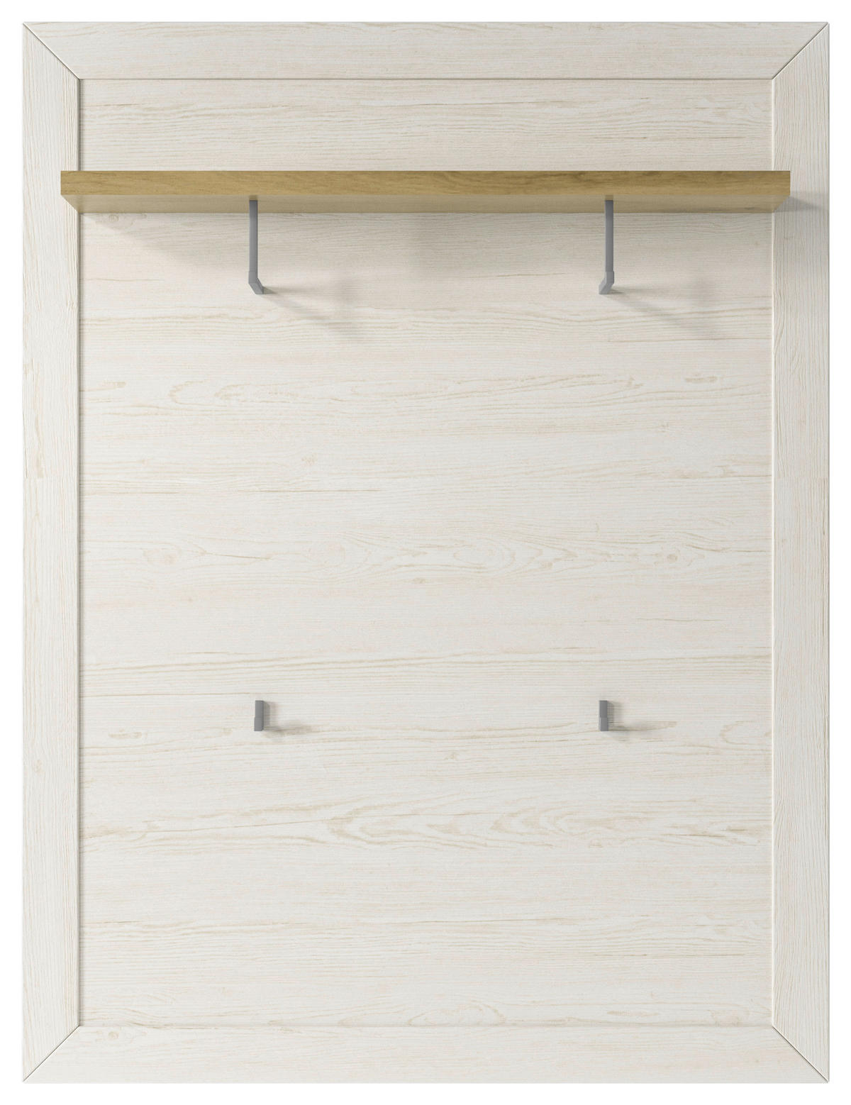 GARDEROBENPANEEL  in 100/130/26,6 cm  - Eichefarben/Pinienfarben, Basics, Holzwerkstoff (100/130/26,6cm) - SetOne by Musterring