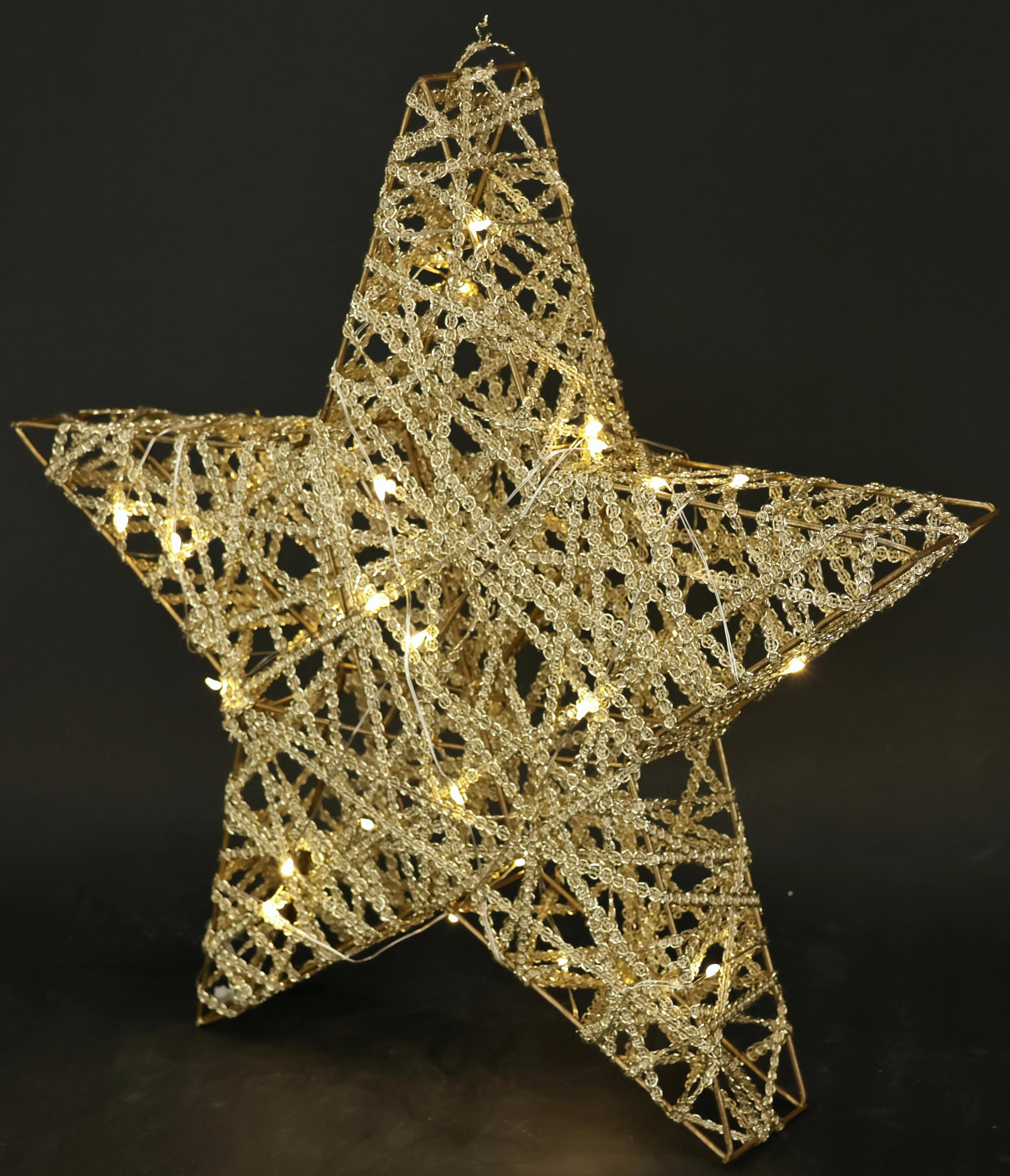 XXXLutz Dekostern Gelb 33x34x5 cm