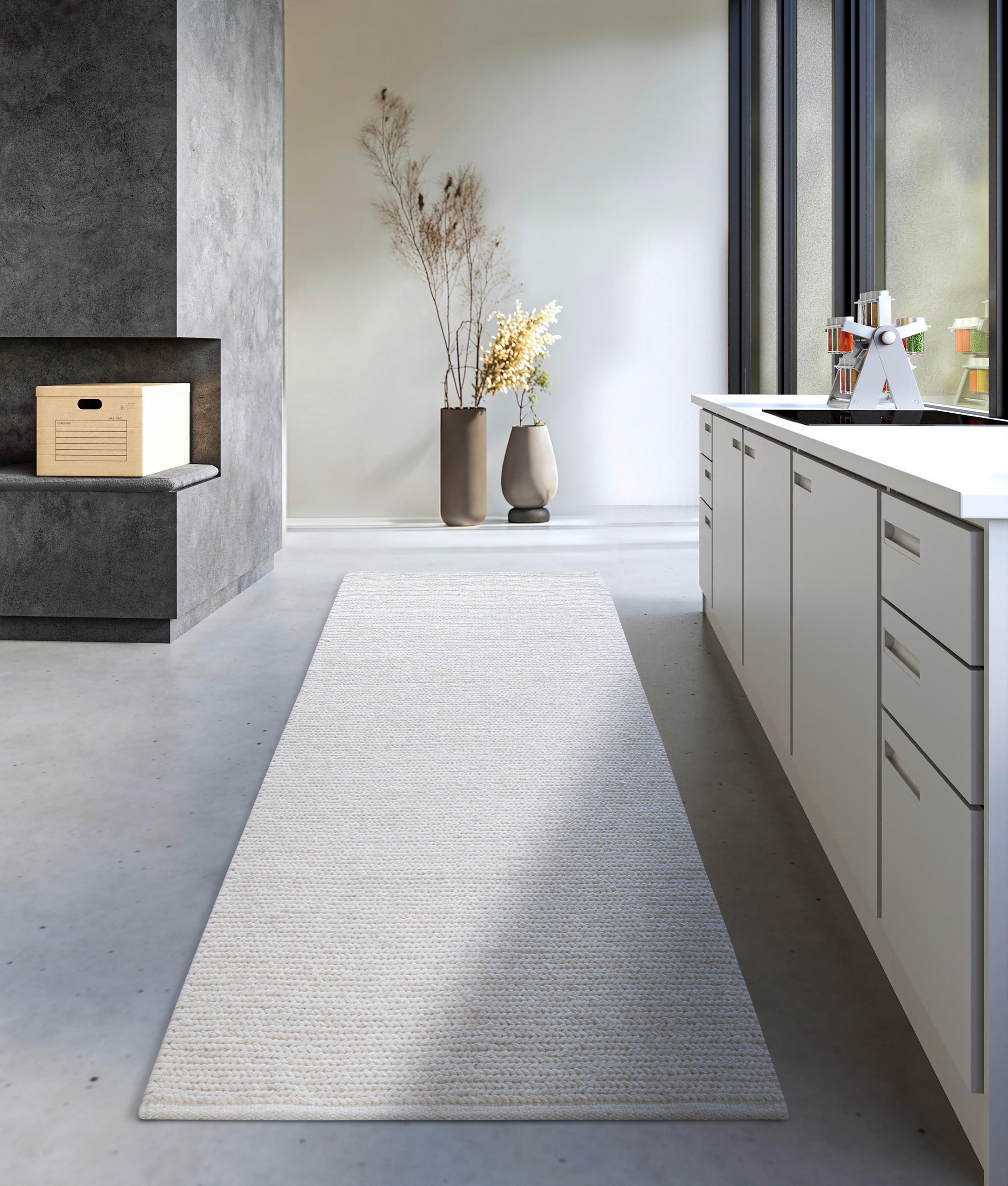 LÄUFER 80/200 cm Kollektion 1748 Weiß  - Weiß, Basics, Textil (80/200cm) - Villeroy & Boch