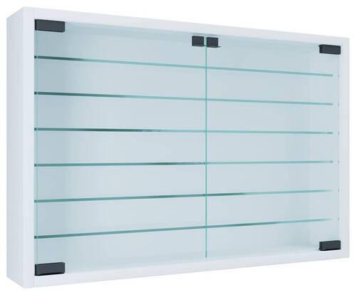 HÄNGEVITRINE in Weiss - Weiss, Modern, Glas/Holzwerkstoff (60/40/10cm) - MID.YOU