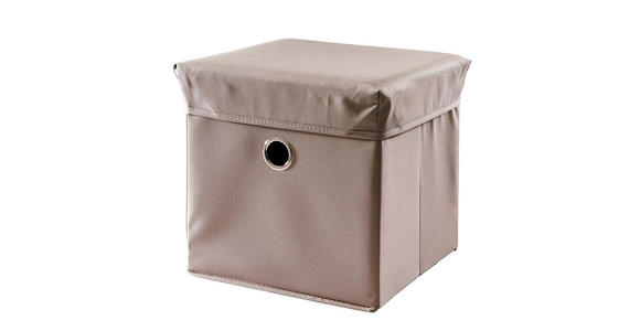 SPIELZEUGBOX 32/32/32 cm - Taupe, Trend, Holz/Kunststoff (32/32/32cm) - My Baby Lou