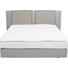 BOXSPRINGBETT 140/200 cm in Grau, Weiß - Alufarben/Weiß, KONVENTIONELL, Kunststoff/Textil (140/200cm) - Bentley BOXSPRINGBETT 140/200 cm in Grau, Weiß - Alufarben/Weiß, KONVENTIONELL, Kunststoff/Textil (140/200cm) - Bentley