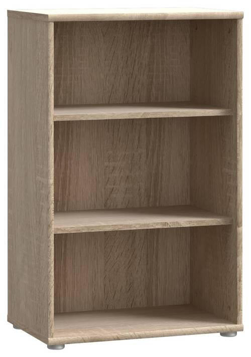 REGAL  54/111,1/34,8 cm Sonoma Eiche  - Alufarben/Sonoma Eiche, Design, Holzwerkstoff/Kunststoff (54/111,1/34,8cm)
