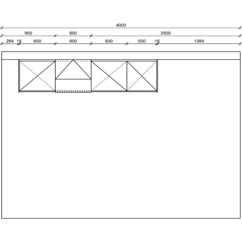 Thumbnail - Welnova Hauswirtschaftsraum, Hellgrau, Holzwerkstoff, 233.2x207x65 cm, Made in Germany, Waschküche, Hauswirtschaftsraum