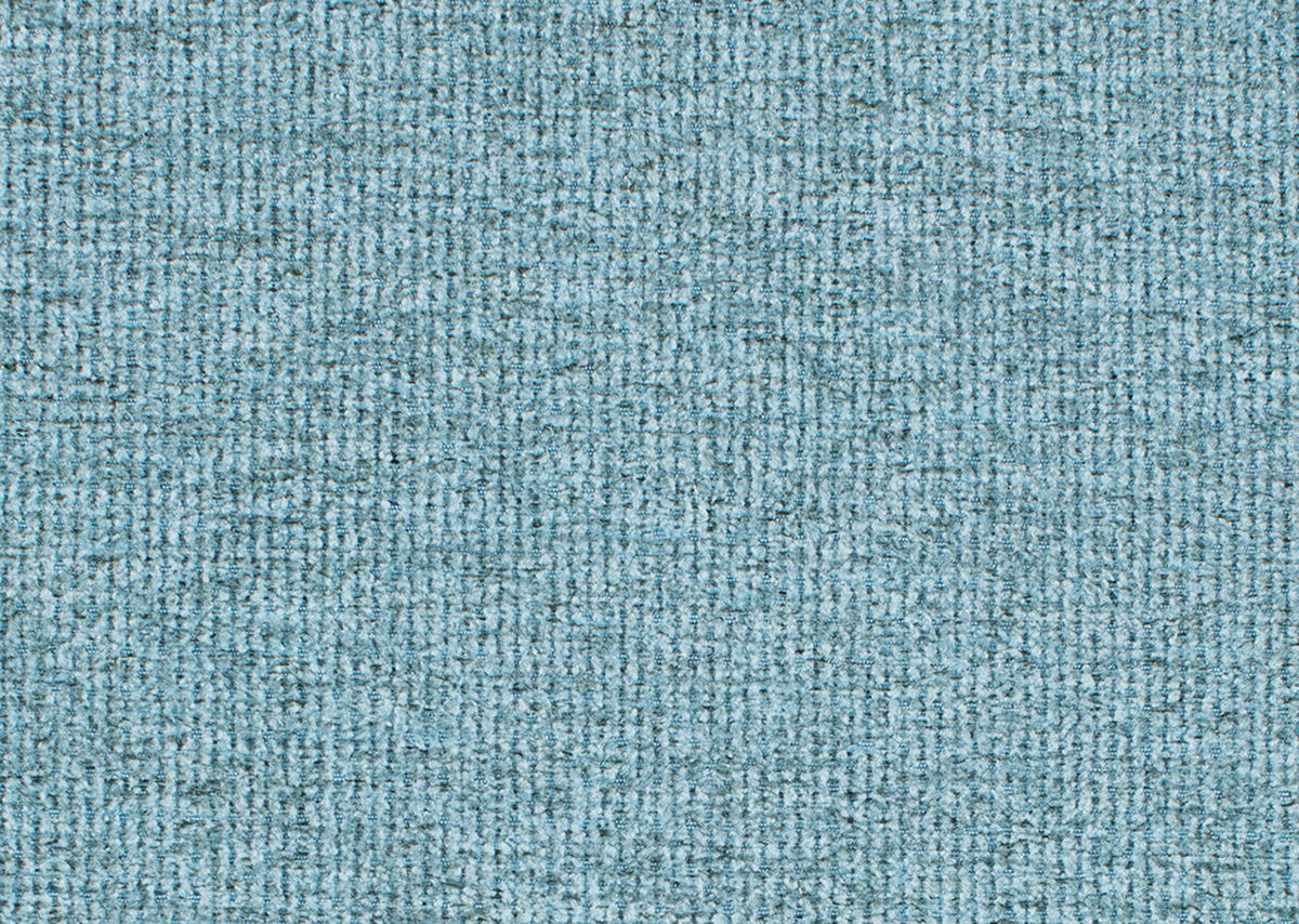 ECKSOFA in Webstoff Hellblau  - Schwarz/Hellblau, Design, Kunststoff/Textil (165/257cm) - Xora