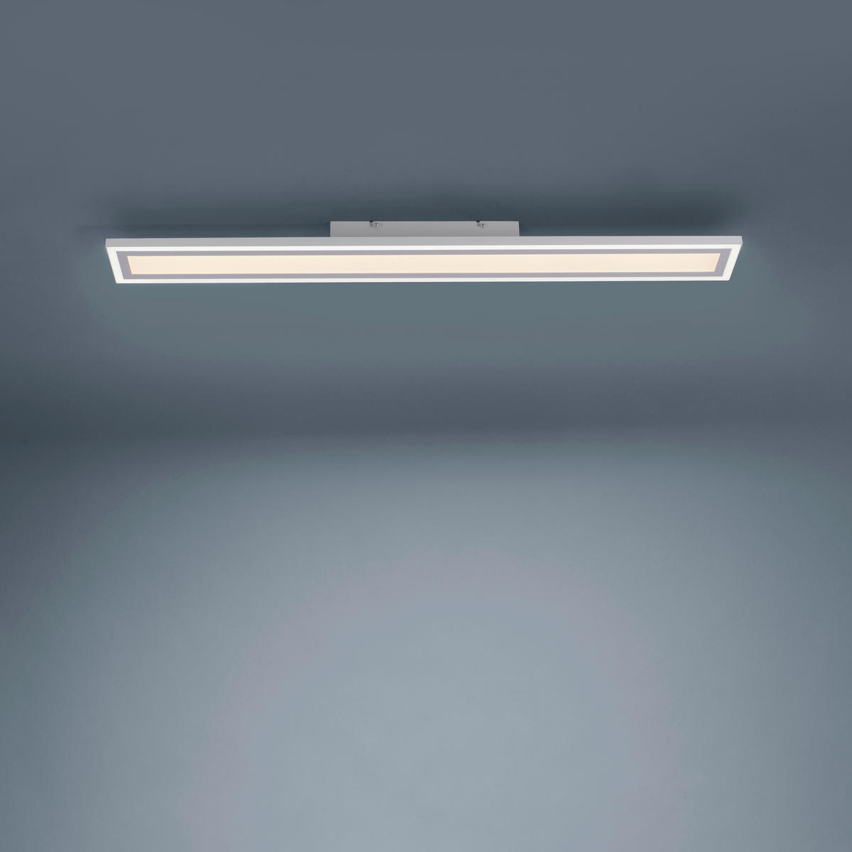 LED-DECKENLEUCHTE 100/11/6 cm   - Weiß, Design, Kunststoff/Metall (100/11/6cm) - Novel