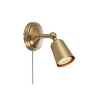 WANDLEUCHTE TINY 9,5/11/15,5 cm   - Messingfarben, Design, Metall (9,5/11/15,5cm) - Markslöjd
