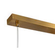 HÄNGELEUCHTE 106/30/150 cm  - Weiß, Trend, Glas/Metall (106/30/150cm) - Novel
