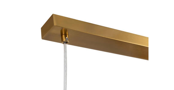 HÄNGELEUCHTE 106/30/150 cm  - Weiß, Trend, Glas/Metall (106/30/150cm) - Novel