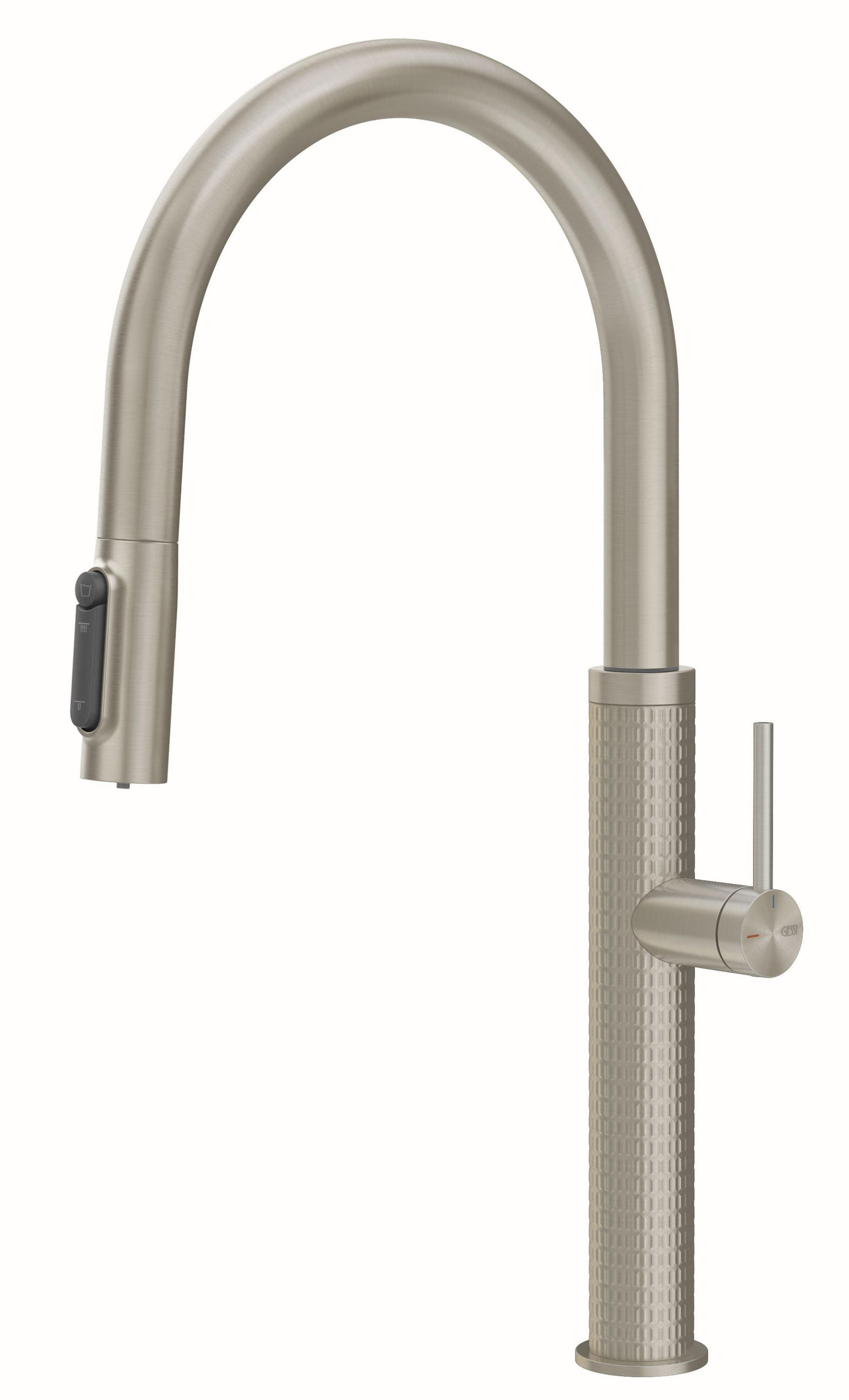 KÜCHENARMATUR - Edelstahlfarben, Basics, Metall (9,7/49,2/28,8cm) - HKT