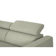 ECKSOFA in Chenille Creme  205/280 cm  - Creme/Schwarz, Design, Textil/Metall (205/280cm) - Xora