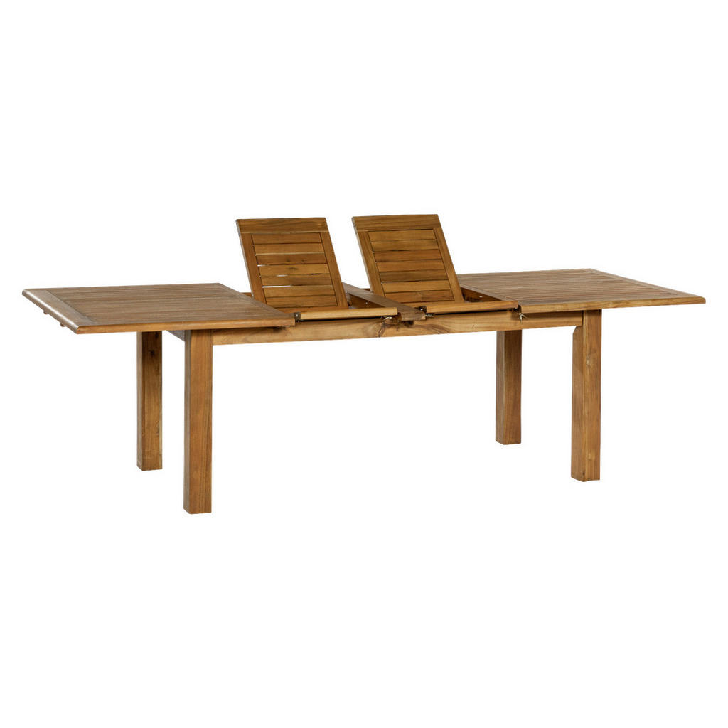Thumbnail - Gardenson Gartentisch, Akazie, Holz, Akazie, massiv, rechteckig, eckig, 100x75x180-260 cm, Fsc, ausziehbar, Gartenmöbel,...