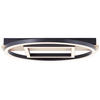 LED-PANEEL Maureen   - Schwarz/Braun, Design, Holz/Kunststoff (5/39/37cm) - Brilliant