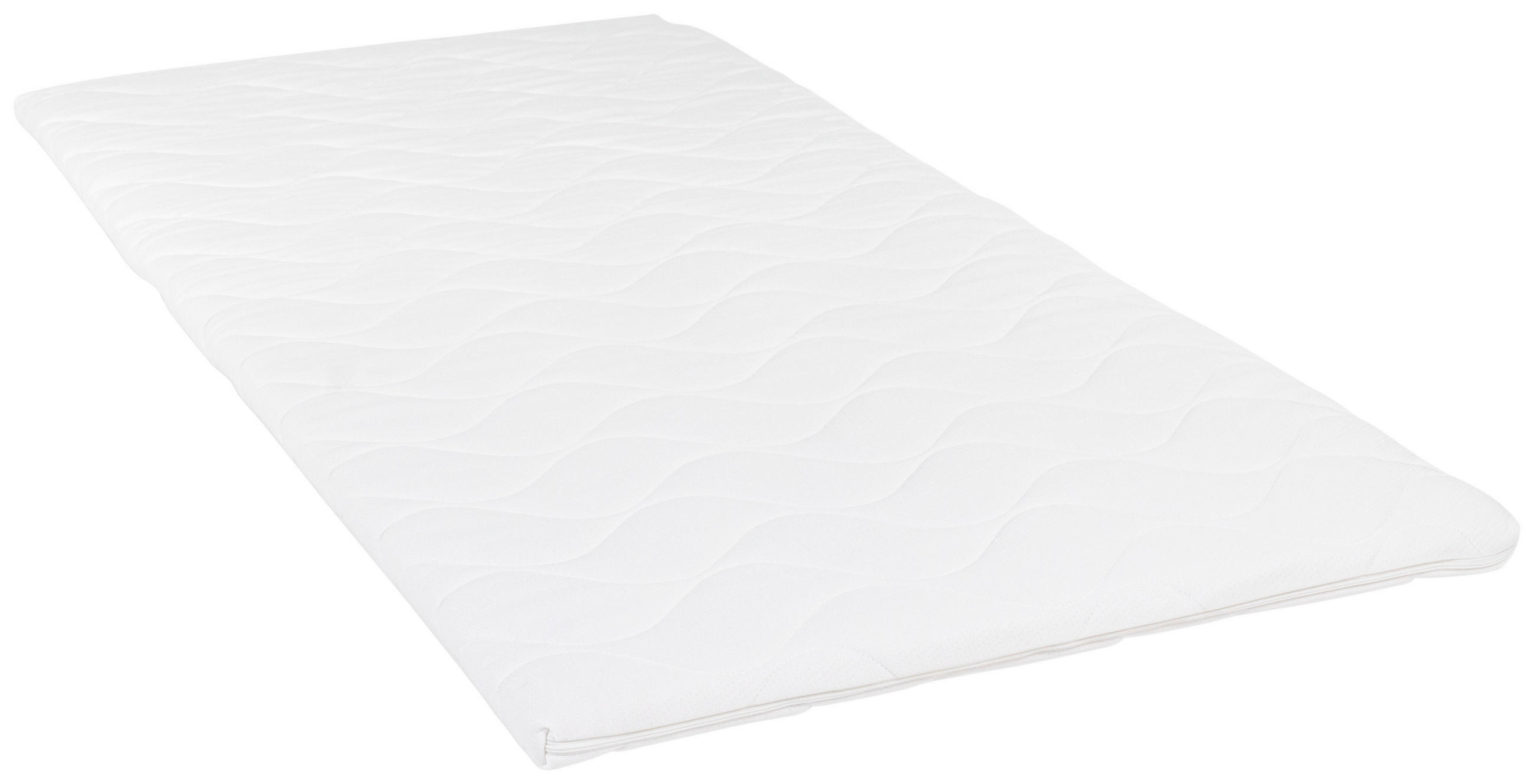 TOPPER VISCO 80/200 cm Höhe ca. 6 cm  - Weiß, MODERN, Textil (80/200cm) - Livetastic