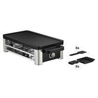 RACLETTE-GRILL WMF Lono  - Edelstahlfarben, Design, Metall (44/24/13,2cm) - WMF