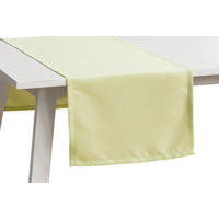TISCHLÄUFER 50/150 cm  - Limette, Basics, Textil (50/150cm)