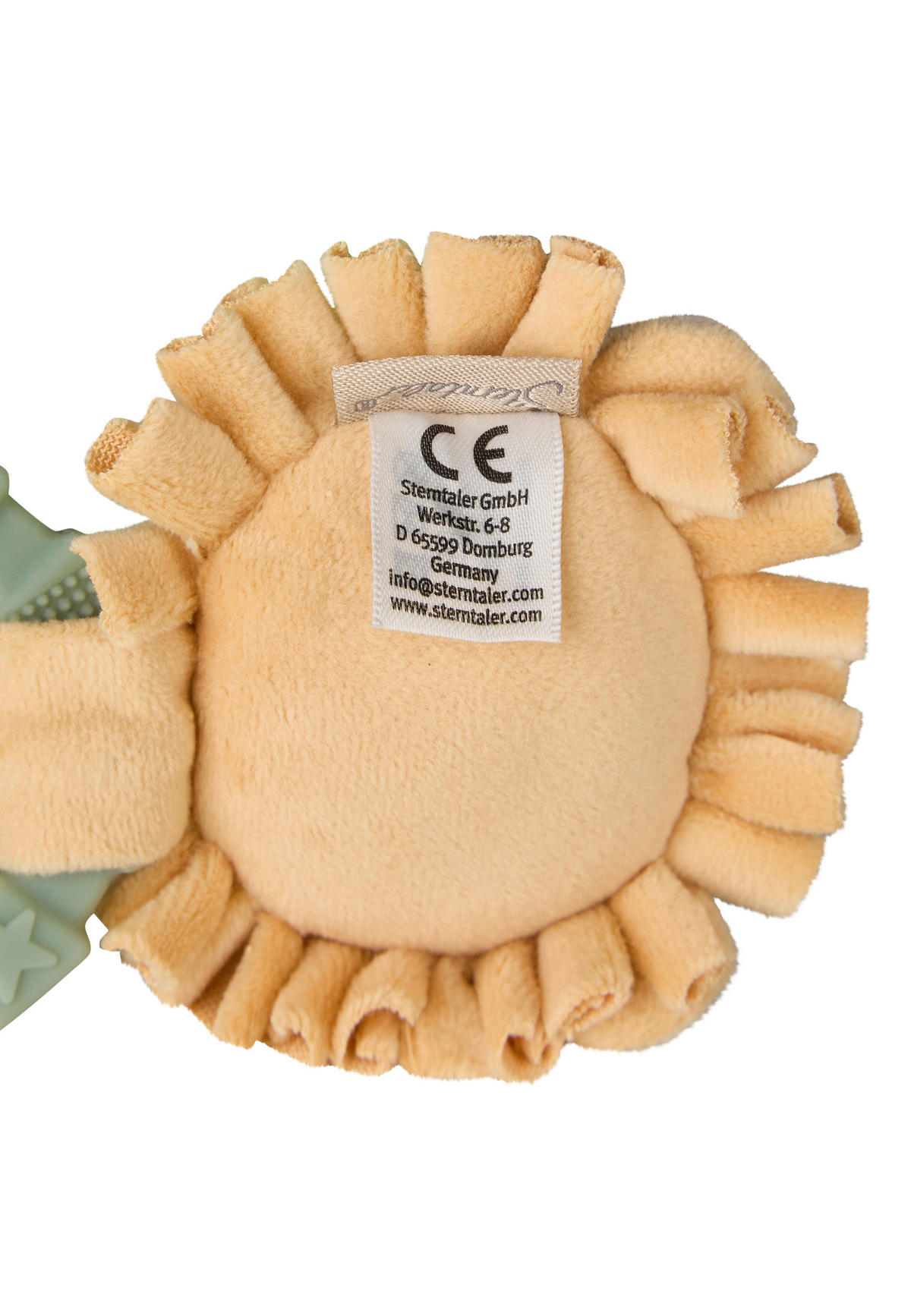 GREIFLING Löwe Leo  - Hellgelb, Basics, Textil (13/9/2,5cm) - Sterntaler