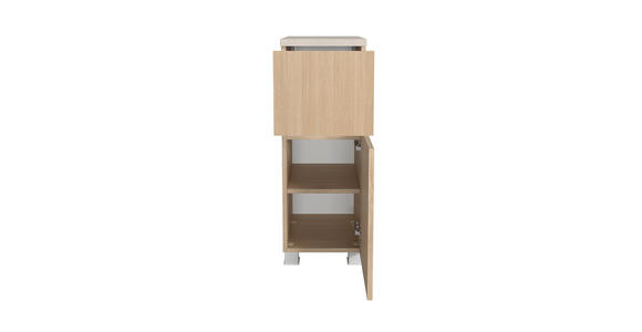 UNTERSCHRANK 30/80/35 cm   - Sandfarben/Eichefarben, KONVENTIONELL, Holzwerkstoff/Kunststoff (30/80/35cm) - Xora