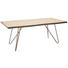 ESSTISCH in Holz, Metall 200/100/77 cm - Edelstahlfarben/Eichefarben, Design, Holz/Metall (200/100/77cm) - Dieter Knoll ESSTISCH in Holz, Metall 200/100/77 cm - Edelstahlfarben/Eichefarben, Design, Holz/Metall (200/100/77cm) - Dieter Knoll