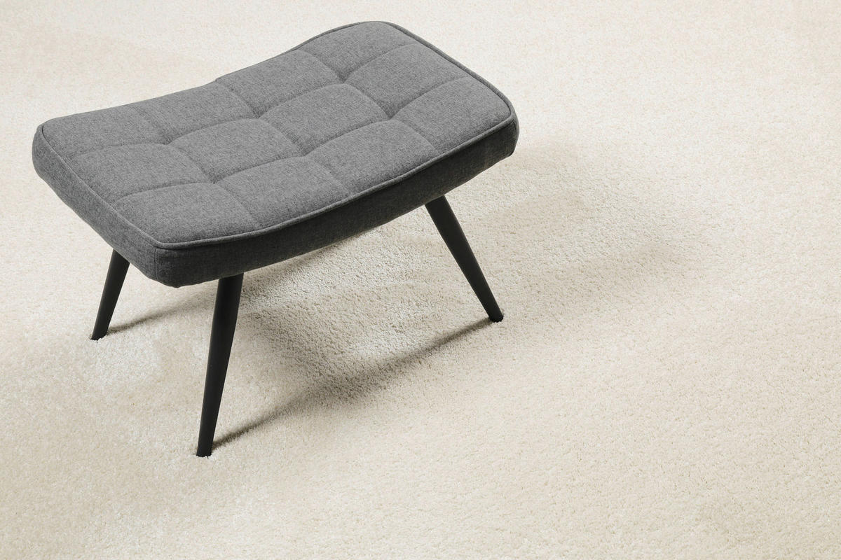 WEBTEPPICH 200 cm Wogh Creme, Beige  - Beige/Creme, KONVENTIONELL, Textil (200cm) - WECON HOME