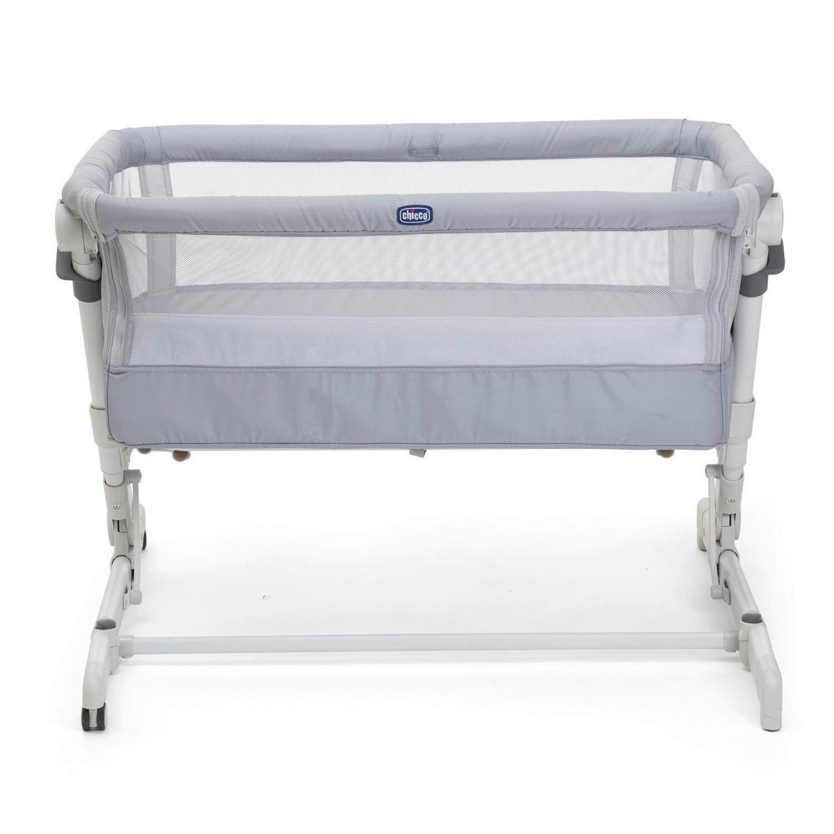 BEISTELLBETT NEXT2ME POP-UP  - Hellgrau/Grau, Basics, Kunststoff/Textil (87/80/82cm) - Chicco