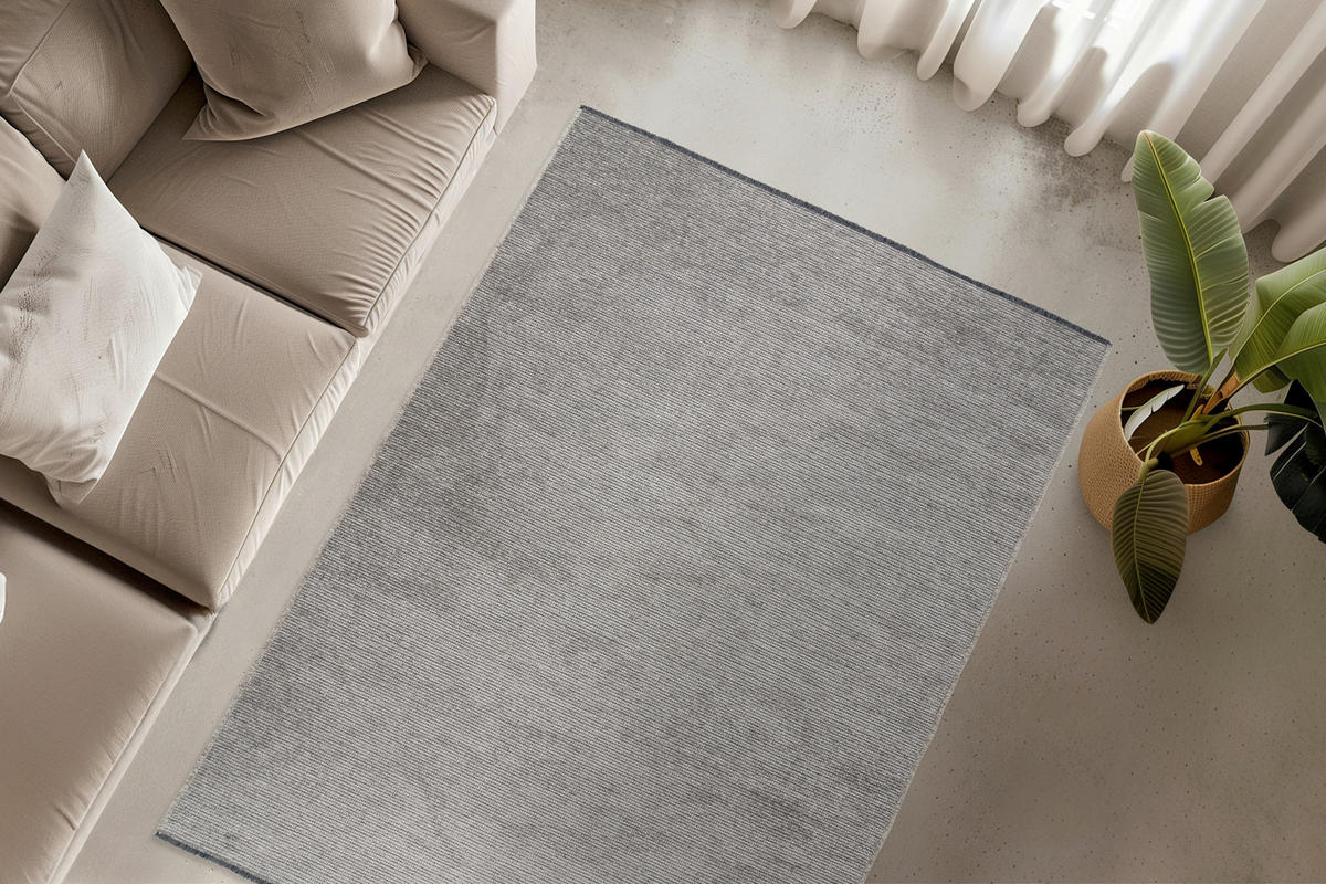 FLACHWEBETEPPICH 80/150 cm My En Vogue Silberfarben  - Silberfarben, Design, Textil (80/150cm) - Obsession