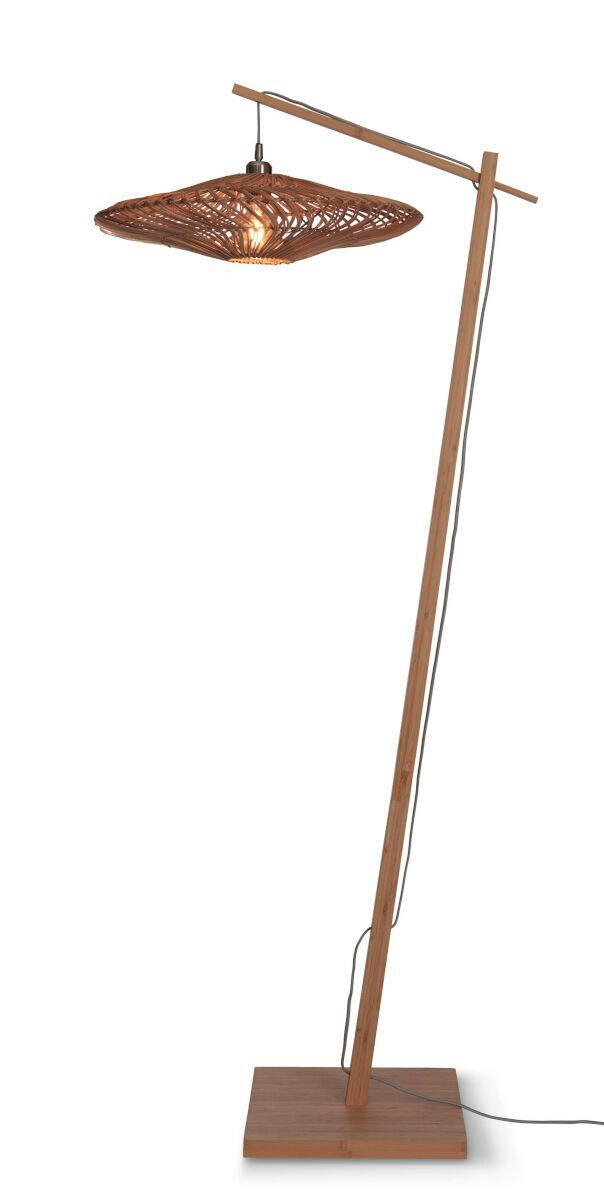 GOLVLAMPA GOOD&MOJO  73/55/176 cm    - naturfärgad, Trend, naturmaterial (73/55/176cm) - Good & Mojo