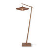 STEHLEUCHTE 73/55/176 cm    - Naturfarben, Trend, Naturmaterialien (73/55/176cm) - Good & Mojo