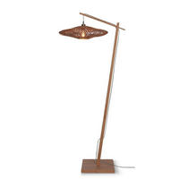 GOLVLAMPA GOOD&MOJO  73/55/176 cm    - naturfärgad, Trend, naturmaterial (73/55/176cm) - Good & Mojo