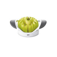 KRÁJEČ NA JABLKA - šedá/bílá, Basics, kov/plast (11,2/4,5/16,4cm) - Gefu