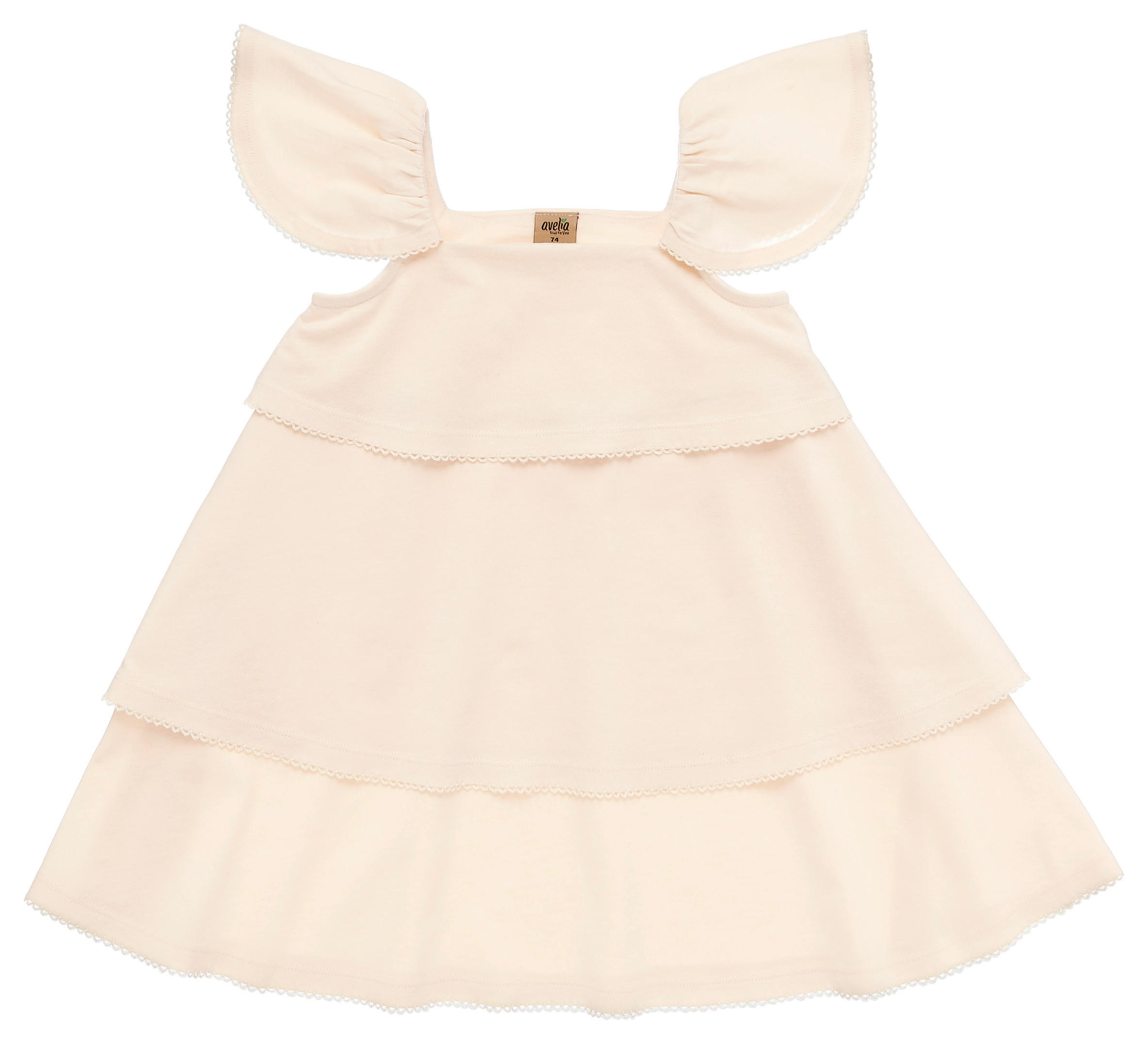 KLEID AMAZING VEGGI  - Creme, Basics, Textil (74null) - Avelia