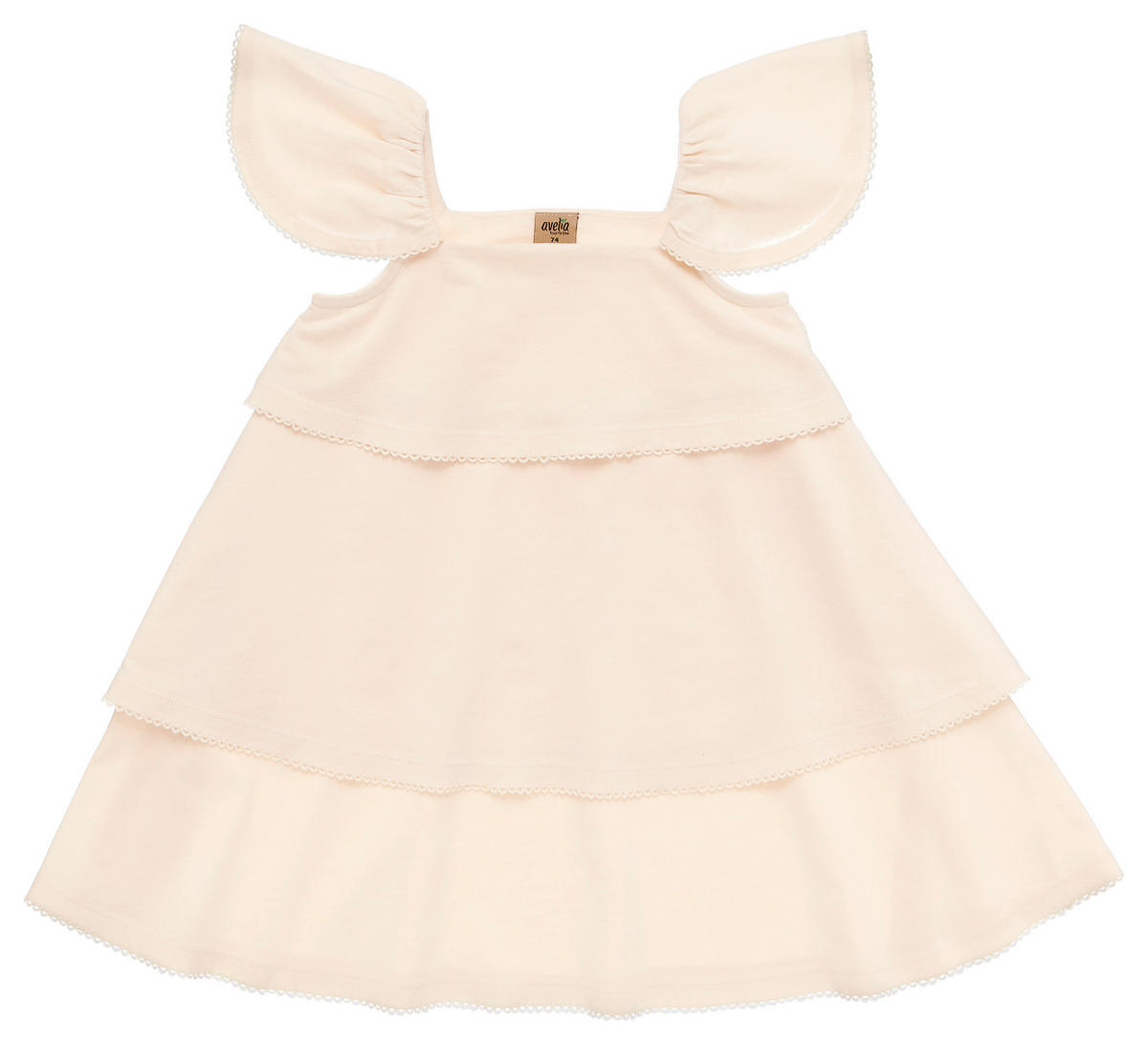 KLEID AMAZING VEGGI  - Creme, Basics, Textil (74null) - Avelia