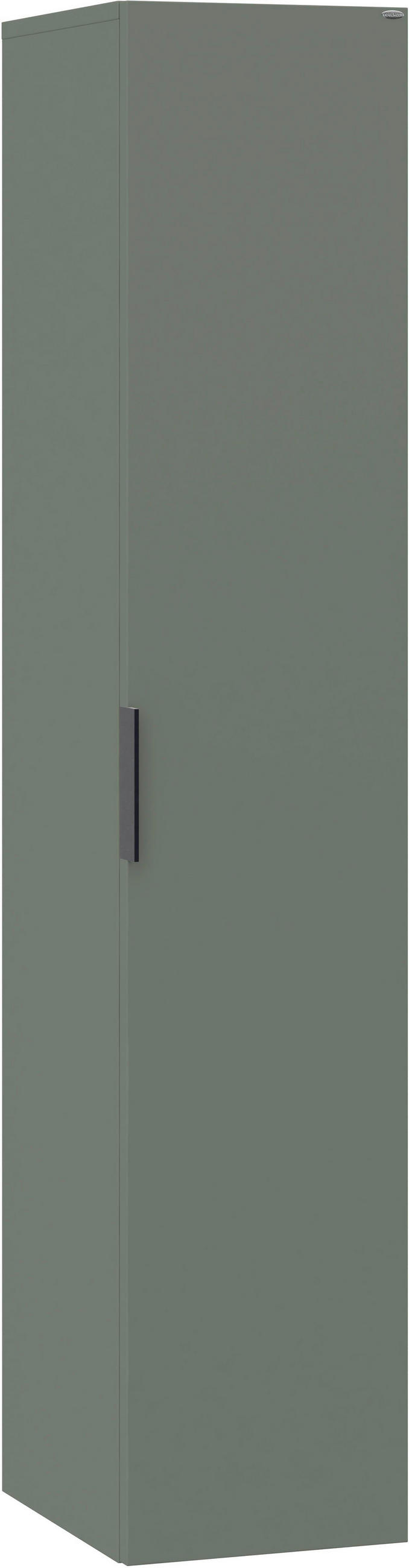 HOCHSCHRANK 31/160/35 cm  - Schwarz/Graugrün, LIFESTYLE, Glas/Holzwerkstoff (31/160/35cm) - Voglauer